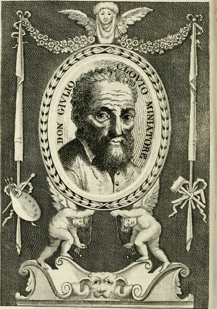 An illustration from Vite de' più eccellenti pittori, scultori e architetti, 1791, leaf 365