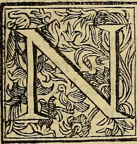 An illustration from Vite de pittori antichi, 1667, leaf 8