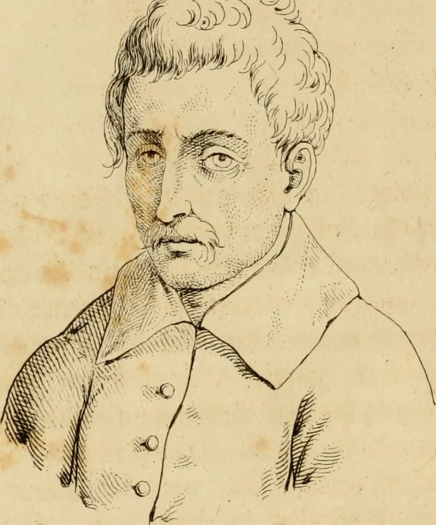 An illustration from Vite de' pittori e scultori ferraresi, 1844, leaf 13