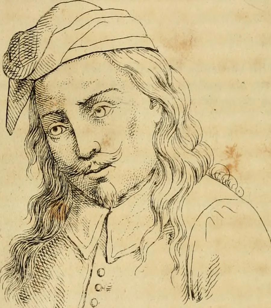 An illustration from Vite de' pittori e scultori ferraresi, 1844, leaf 249