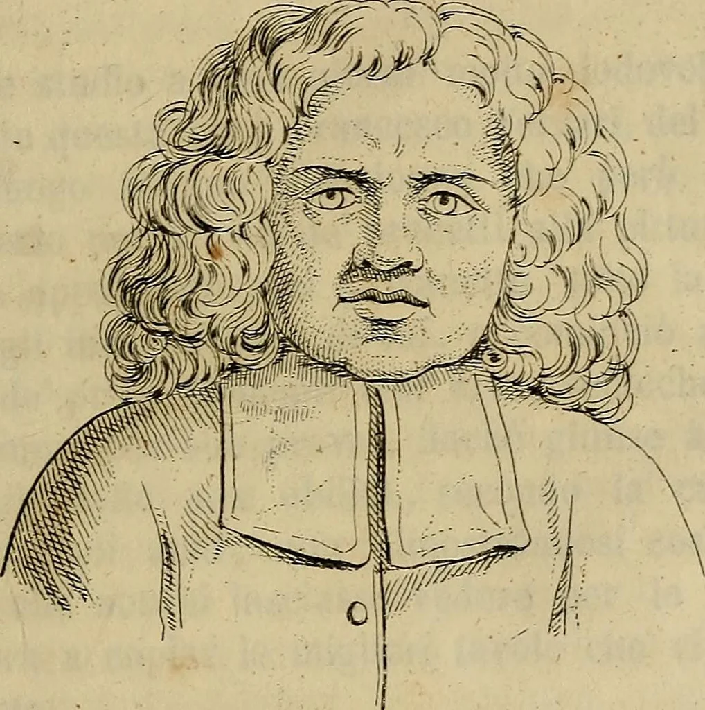 An illustration from Vite de' pittori e scultori ferraresi, 1844, leaf 286