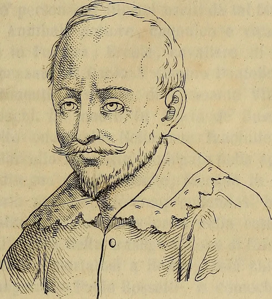 An illustration from Vite de' pittori e scultori ferraresi, 1844, leaf 462