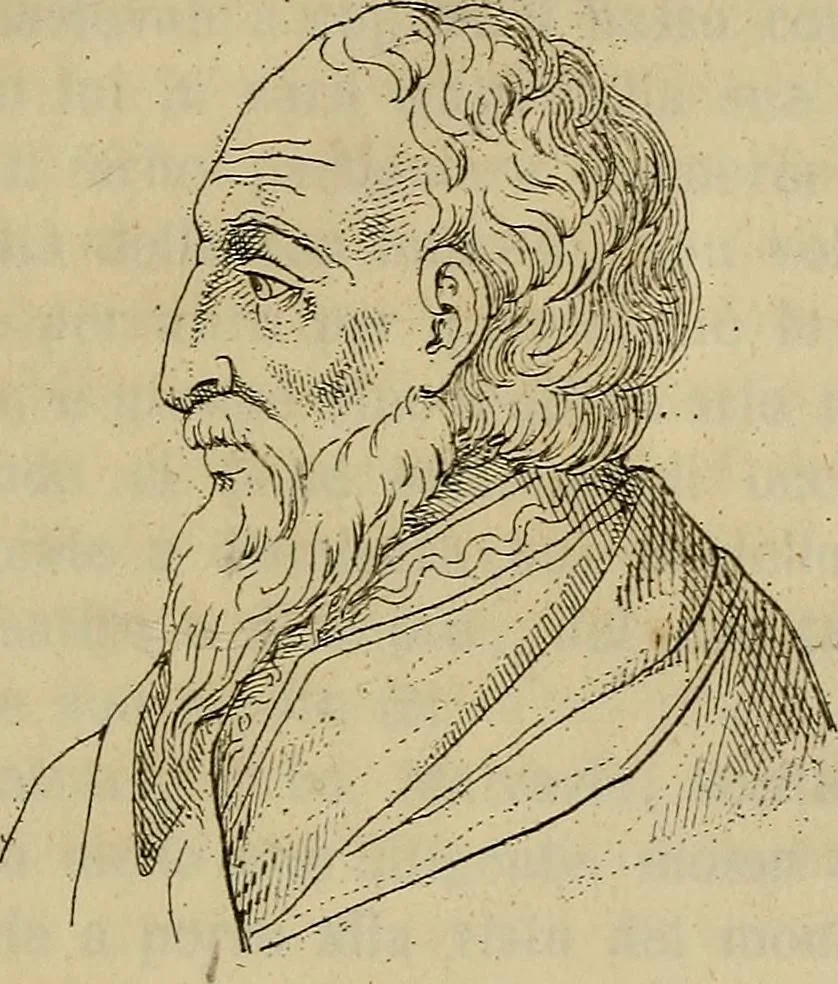 An illustration from Vite de' pittori e scultori ferraresi, 1844, leaf 546