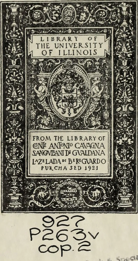 An illustration from Vite de'pittori, scultori ed architetti perugini, 1732, leaf 1