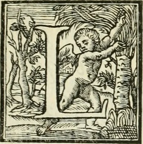 An illustration from Vite de' pittori, scultori, ed architetti moderni, 1730, leaf 8