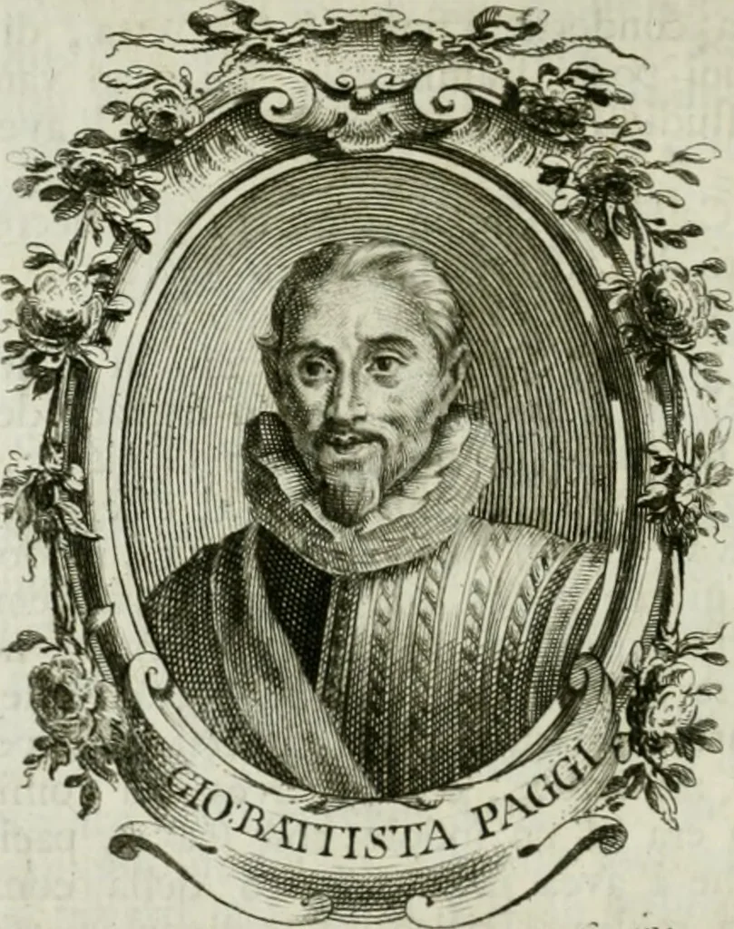 An illustration from Vite de' pittori, scultori, ed architetti genovesi, 1768, leaf 129
