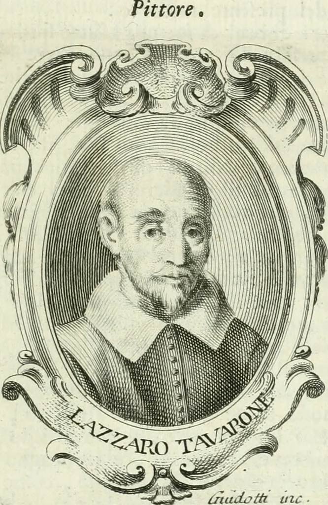 An illustration from Vite de' pittori, scultori, ed architetti genovesi, 1768, leaf 160