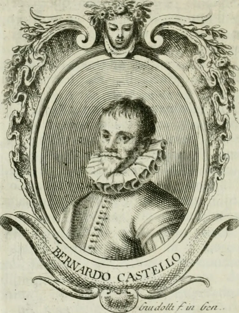 An illustration from Vite de' pittori, scultori, ed architetti genovesi, 1768, leaf 167