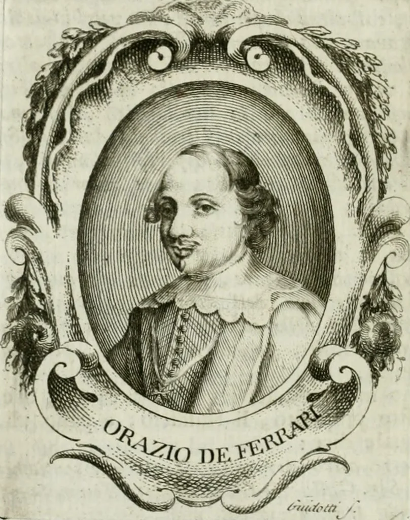 An illustration from Vite de' pittori, scultori, ed architetti genovesi, 1768, leaf 303