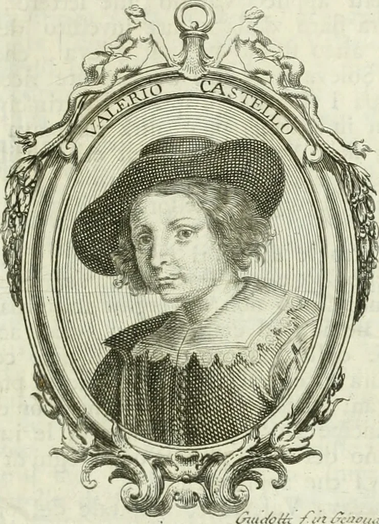 An illustration from Vite de' pittori, scultori, ed architetti genovesi, 1768, leaf 356