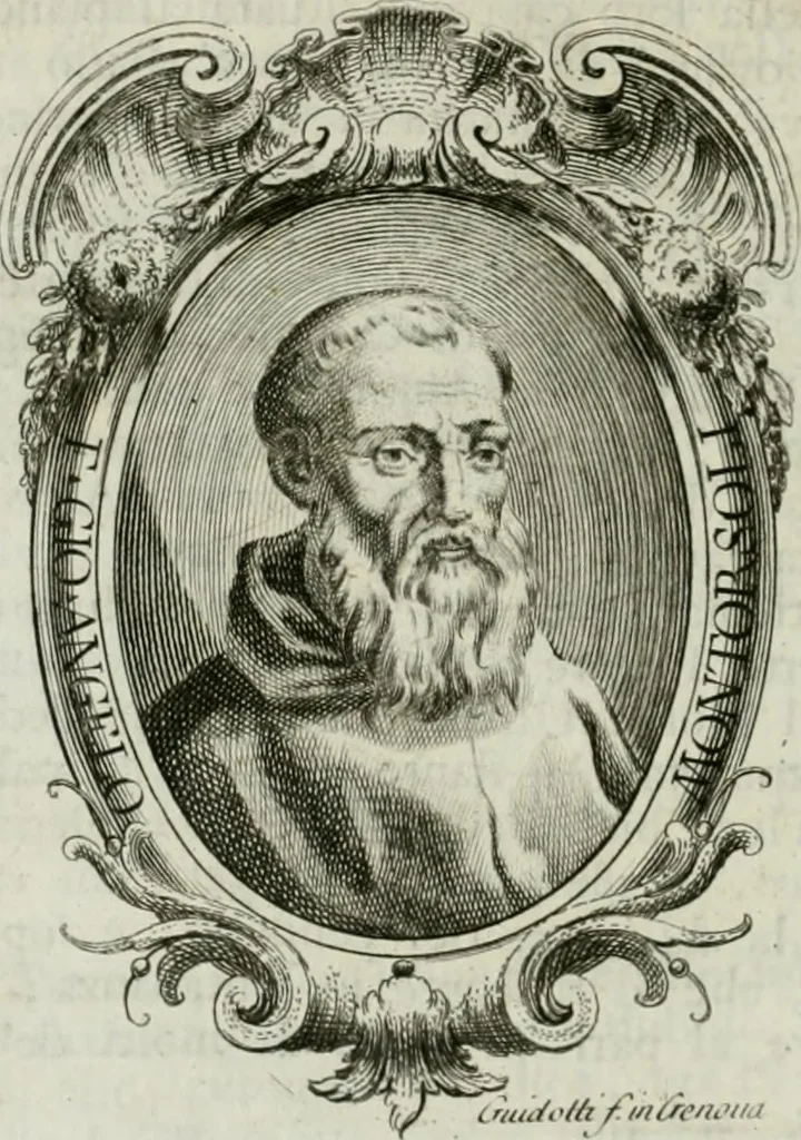 An illustration from Vite de' pittori, scultori, ed architetti genovesi, 1768, leaf 393