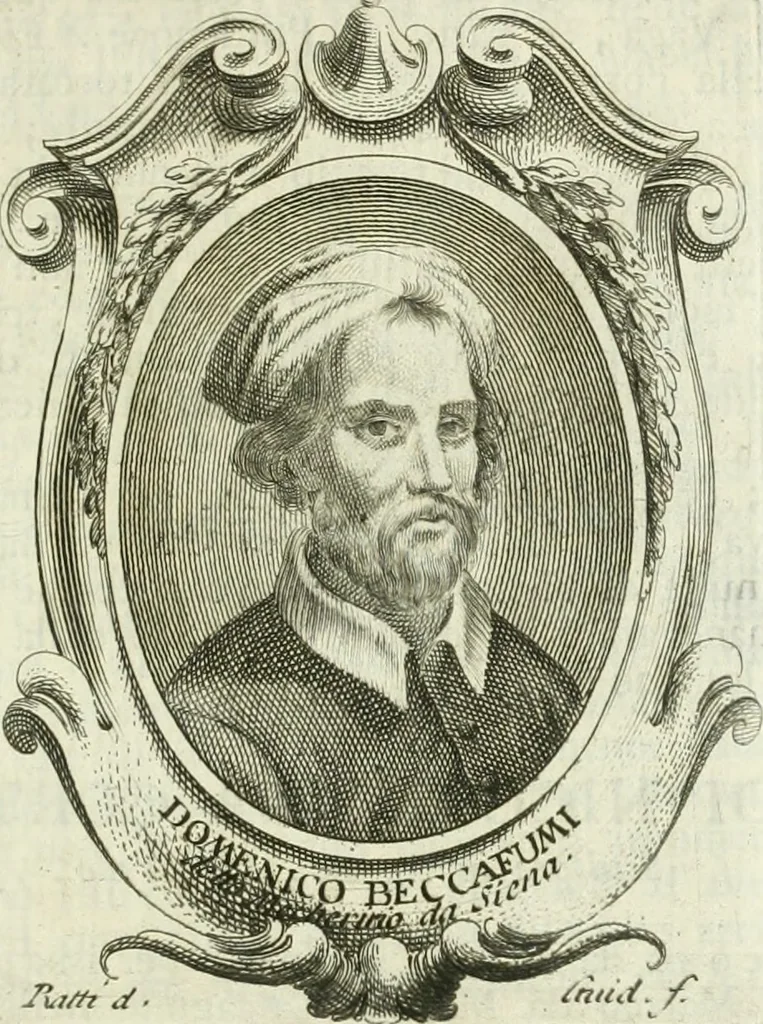An illustration from Vite de' pittori, scultori, ed architetti genovesi, 1768, leaf 408