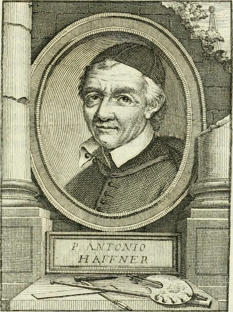 An illustration from Vite de' pittori, scultori, ed architetti genovesi, 1768, leaf 352