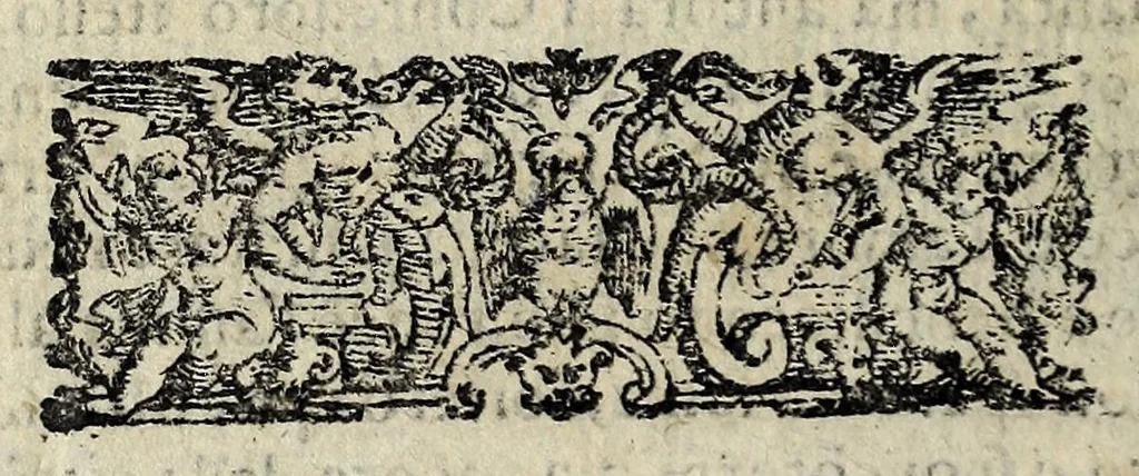 An illustration from Vite de santi e beati toscani : de' quali infino à hoggi comunemente si ha cognizione, 1627, leaf 874