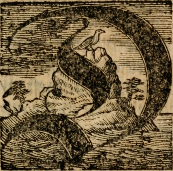 An illustration from Vitæ Patrum : Oder Das Leben Der Altväter und anderer Gottseeligen Personen, 1700, leaf 14