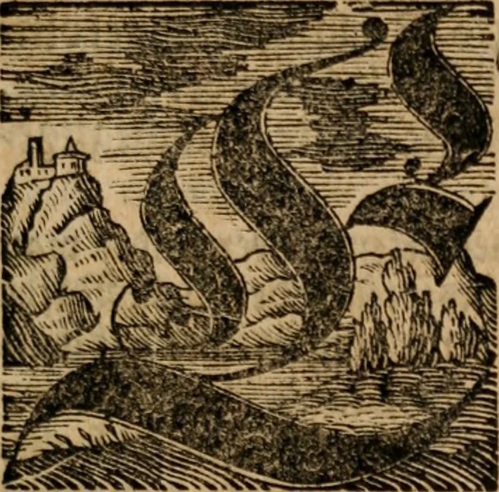An illustration from Vitæ Patrum : Oder Das Leben Der Altväter und anderer Gottseeligen Personen, 1700, leaf 48