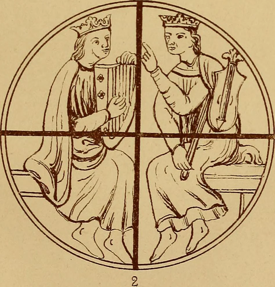 An illustration from Vitraux de Bourges; vitraux du XIIIe siècle de la cathédrale de Bourges;, 1900, leaf 162