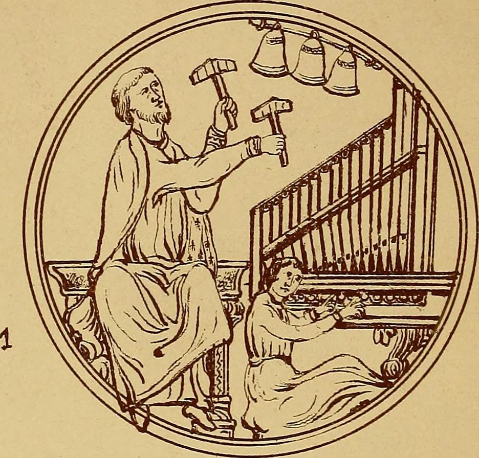 An illustration from Vitraux de Bourges; vitraux du XIIIe siècle de la cathédrale de Bourges;, 1900, leaf 165