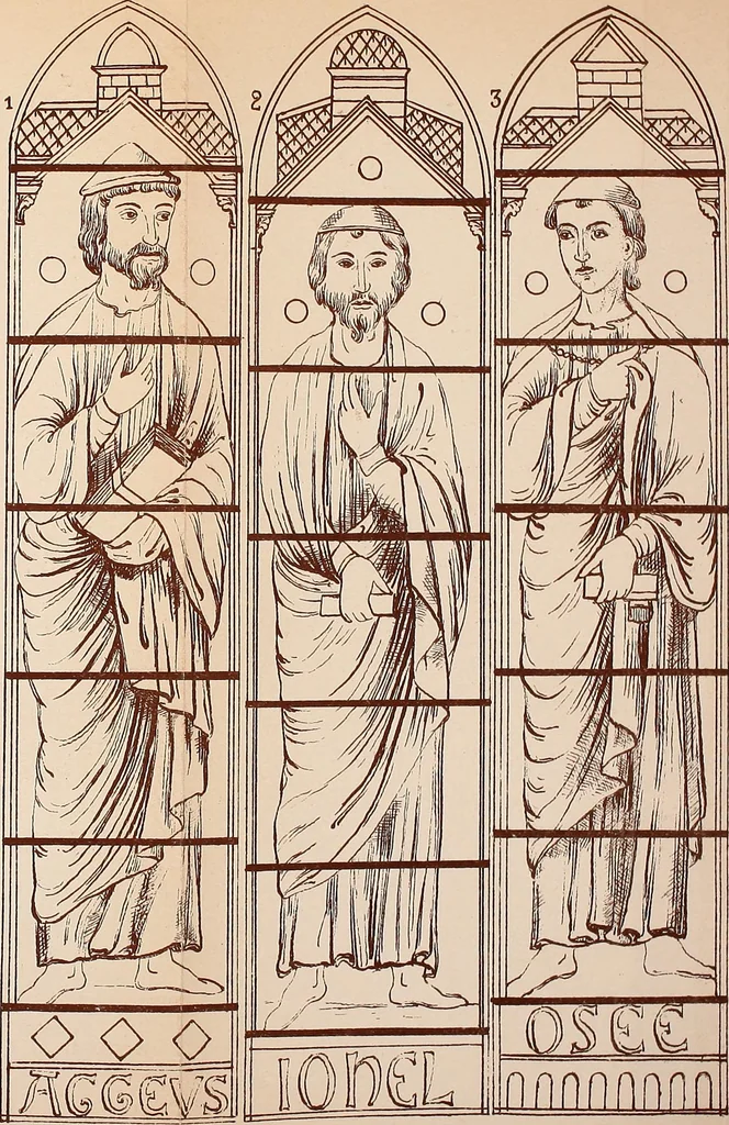 An illustration from Vitraux de Bourges; vitraux du XIIIe siècle de la cathédrale de Bourges;, 1900, leaf 188