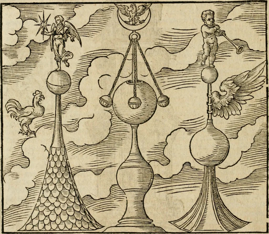 An illustration from Vitruuius, des aller namhafftigisten vnnd hocherfahrnesten, römischen Architecti, vnnd kunstreichen Werck oder Bawmeisters, Marci Vitruuij Pollionis, zehen Bücher von der Architectur vnd künstlichem Bawen ..., 1614, leaf 125