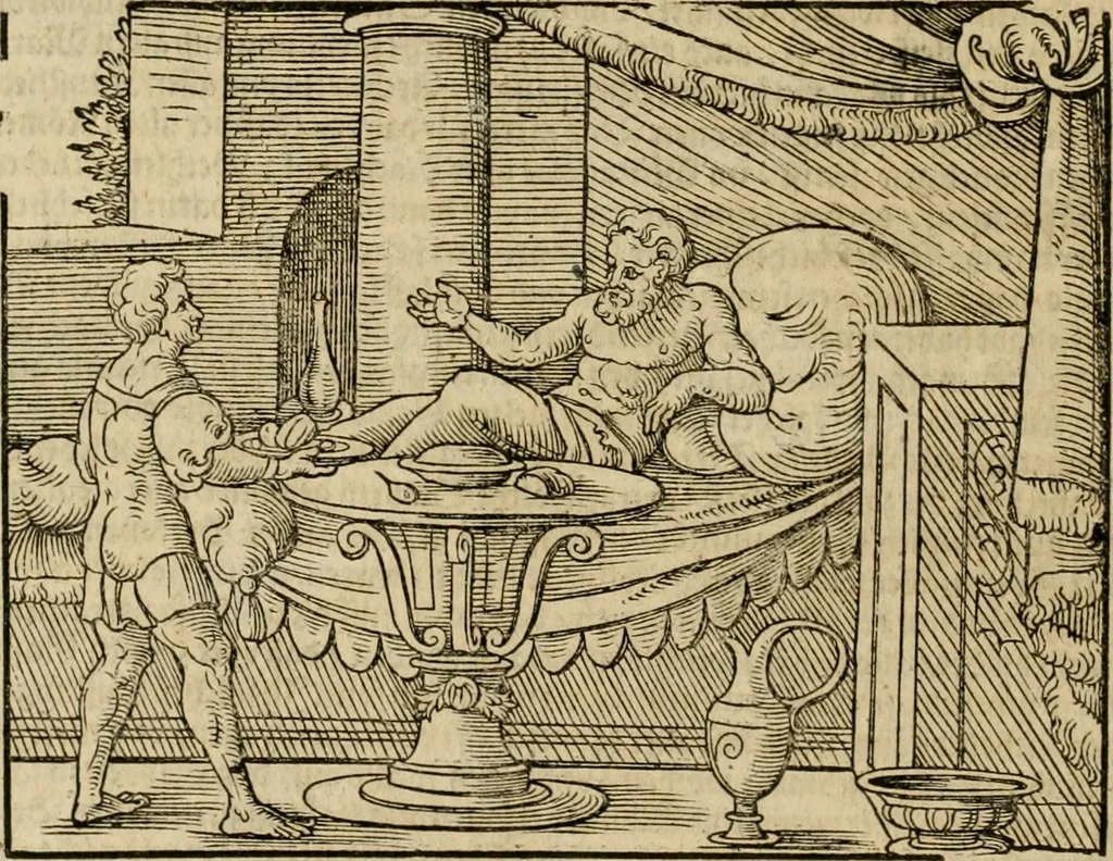 An illustration from Vitruuius, des aller namhafftigisten vnnd hocherfahrnesten, römischen Architecti, vnnd kunstreichen Werck oder Bawmeisters, Marci Vitruuij Pollionis, zehen Bücher von der Architectur vnd künstlichem Bawen ..., 1614, leaf 429