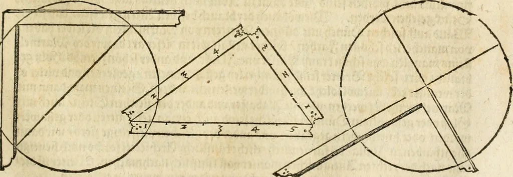An illustration from Vitruuius, des aller namhafftigisten vnnd hocherfahrnesten, römischen Architecti, vnnd kunstreichen Werck oder Bawmeisters, Marci Vitruuij Pollionis, zehen Bücher von der Architectur vnd künstlichem Bawen ..., 1614, leaf 470