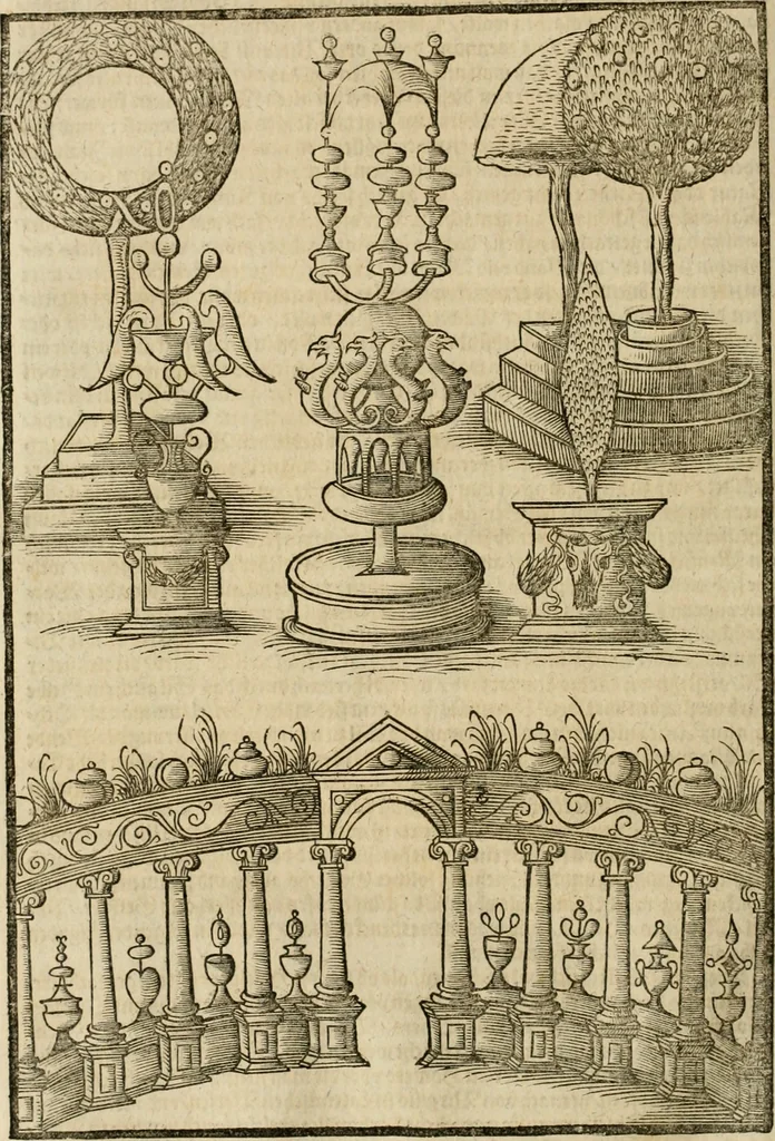 An illustration from Vitruuius, des aller namhafftigisten vnnd hocherfahrnesten, römischen Architecti, vnnd kunstreichen Werck oder Bawmeisters, Marci Vitruuij Pollionis, zehen Bücher von der Architectur vnd künstlichem Bawen ..., 1614, leaf 479