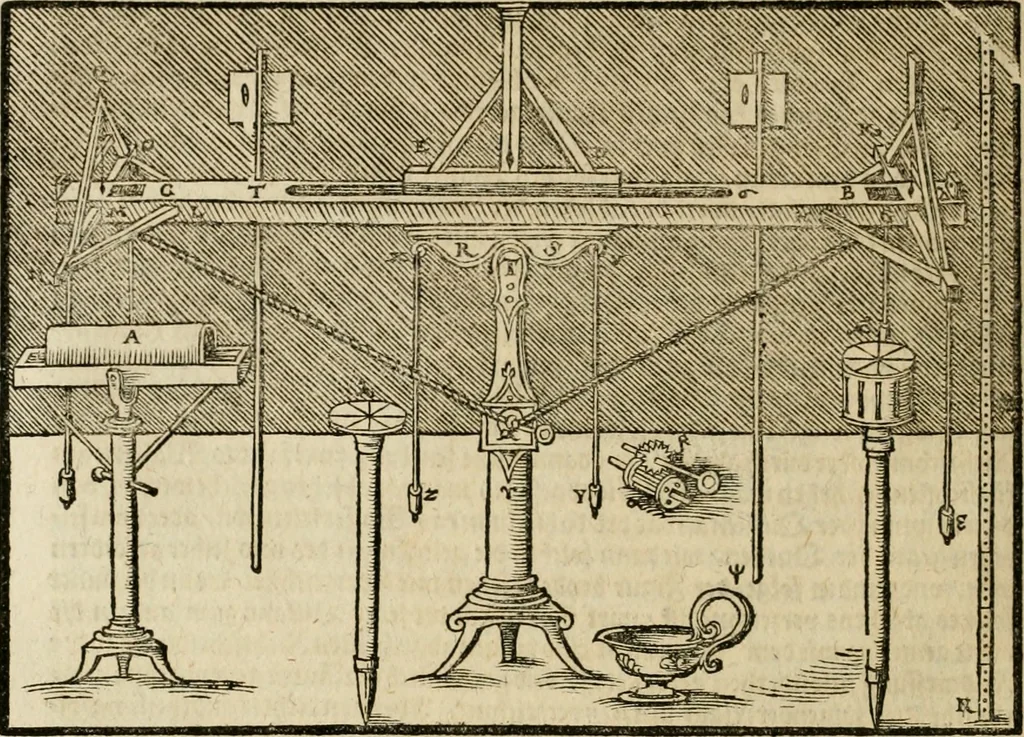 An illustration from Vitruuius, des aller namhafftigisten vnnd hocherfahrnesten, römischen Architecti, vnnd kunstreichen Werck oder Bawmeisters, Marci Vitruuij Pollionis, zehen Bücher von der Architectur vnd künstlichem Bawen ..., 1614, leaf 523