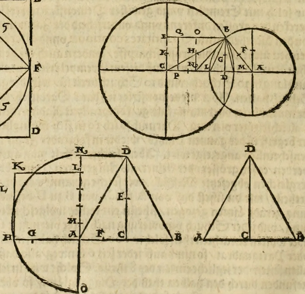 An illustration from Vitruuius, des aller namhafftigisten vnnd hocherfahrnesten, römischen Architecti, vnnd kunstreichen Werck oder Bawmeisters, Marci Vitruuij Pollionis, zehen Bücher von der Architectur vnd künstlichem Bawen ..., 1614, leaf 539