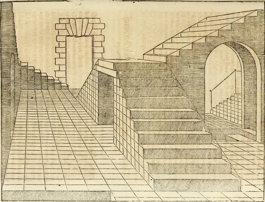 An illustration from Vitruuius, des aller namhafftigisten vnnd hocherfahrnesten, römischen Architecti, vnnd kunstreichen Werck oder Bawmeisters, Marci Vitruuij Pollionis, zehen Bücher von der Architectur vnd künstlichem Bawen ..., 1614, leaf 544