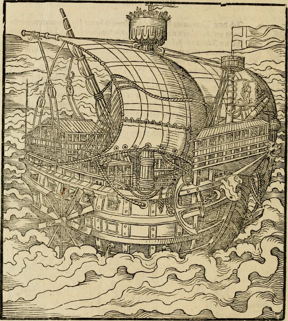 An illustration from Vitruuius, des aller namhafftigisten vnnd hocherfahrnesten, römischen Architecti, vnnd kunstreichen Werck oder Bawmeisters, Marci Vitruuij Pollionis, zehen Bücher von der Architectur vnd künstlichem Bawen ..., 1614, leaf 631