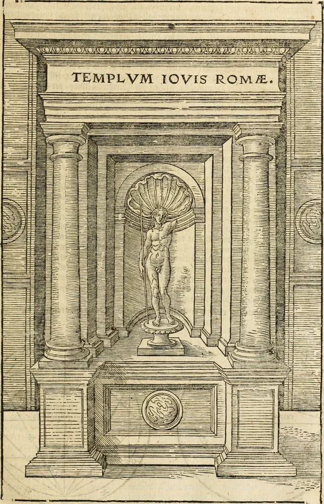 An illustration from Vitruuius, des aller namhafftigisten vnnd hocherfahrnesten, römischen Architecti, vnnd kunstreichen Werck oder Bawmeisters, Marci Vitruuij Pollionis, zehen Bücher von der Architectur vnd künstlichem Bawen ..., 1614, leaf 78