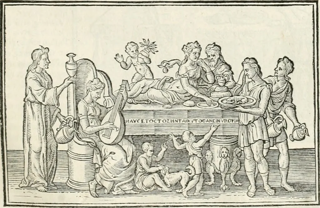An illustration from M. Vitruvii Pollionis De architectura libri decem, 1649, leaf 156