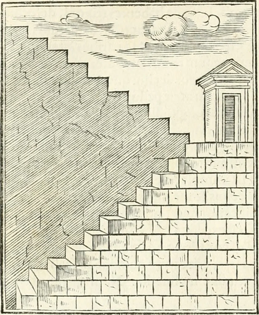 An illustration from M. Vitruvii Pollionis De architectura libri decem, 1649, leaf 221