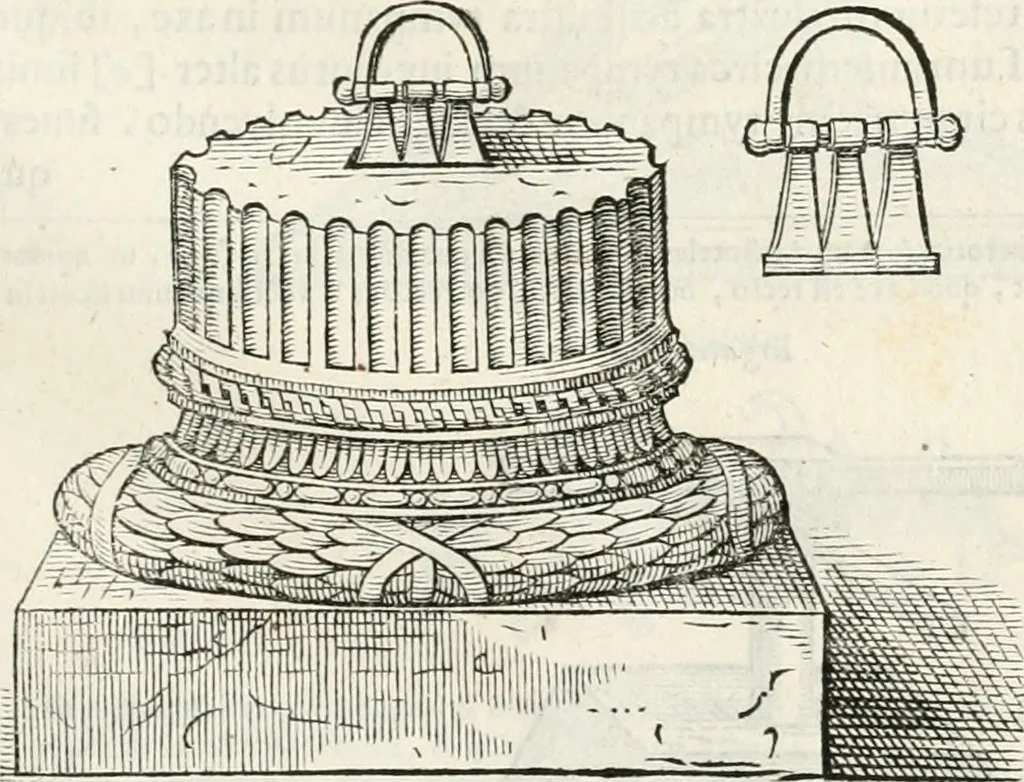An illustration from M. Vitruvii Pollionis De architectura libri decem, 1649, leaf 252