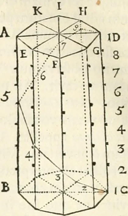 An illustration from M. Vitruvii Pollionis De architectura libri decem, 1649, leaf 355