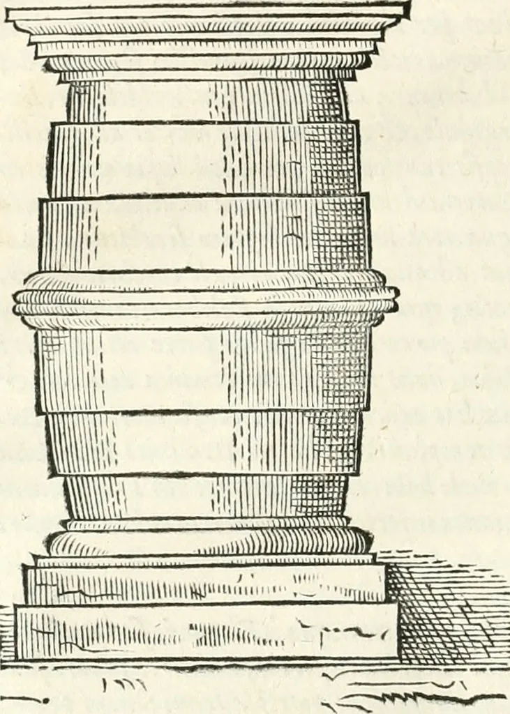 An illustration from M. Vitruvii Pollionis De architectura libri decem, 1649, leaf 469