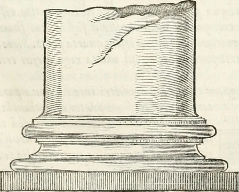 An illustration from M. Vitruvii Pollionis De architectura libri decem, 1649, leaf 92