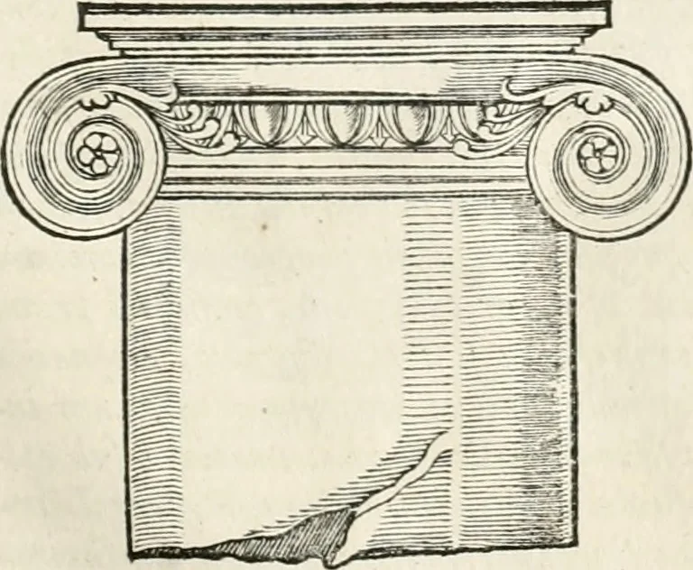 An illustration from M. Vitruvii Pollionis De architectura libri decem, 1649, leaf 94