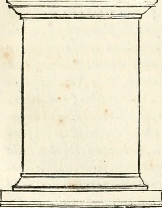 An illustration from M. Vitruvii Pollionis De architectura libri decem, 1649, leaf 95