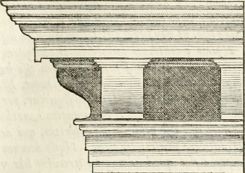 An illustration from M. Vitruvii Pollionis De architectura libri decem, 1649, leaf 98