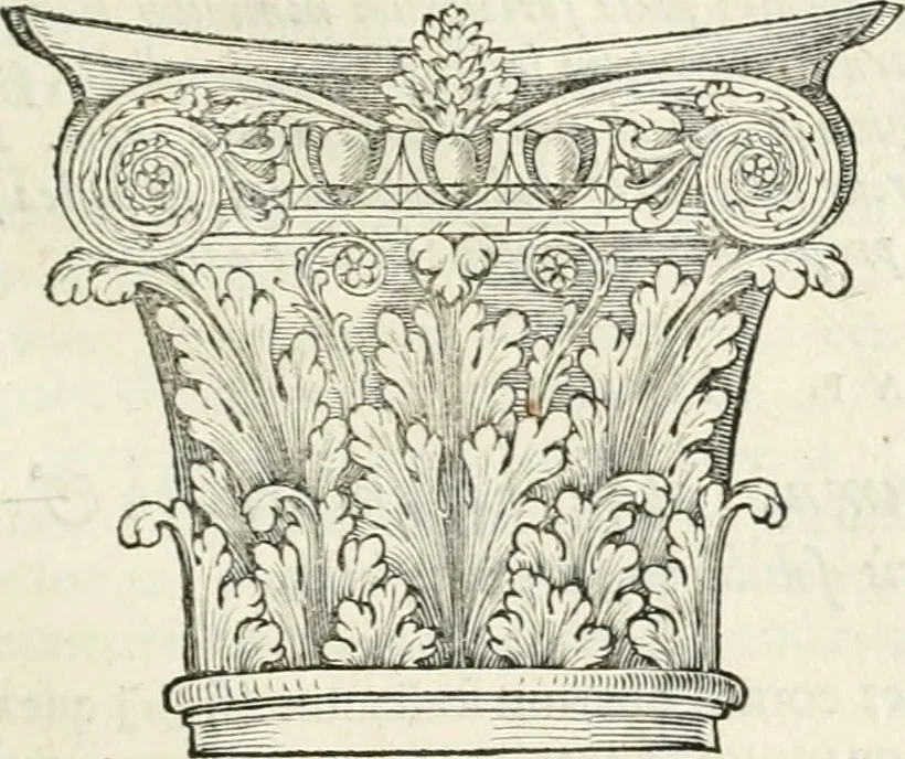 An illustration from M. Vitruvii Pollionis De architectura libri decem, 1649, leaf 98