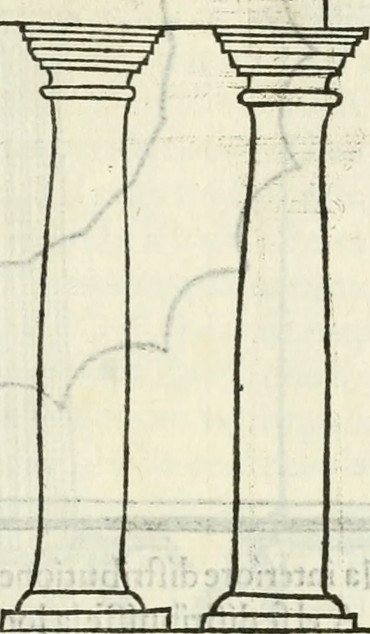 An illustration from M.L. Vitrvuio Pollione De architectura, 1524, leaf 122