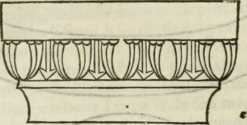 An illustration from M.L. Vitrvuio Pollione De architectura, 1524, leaf 131