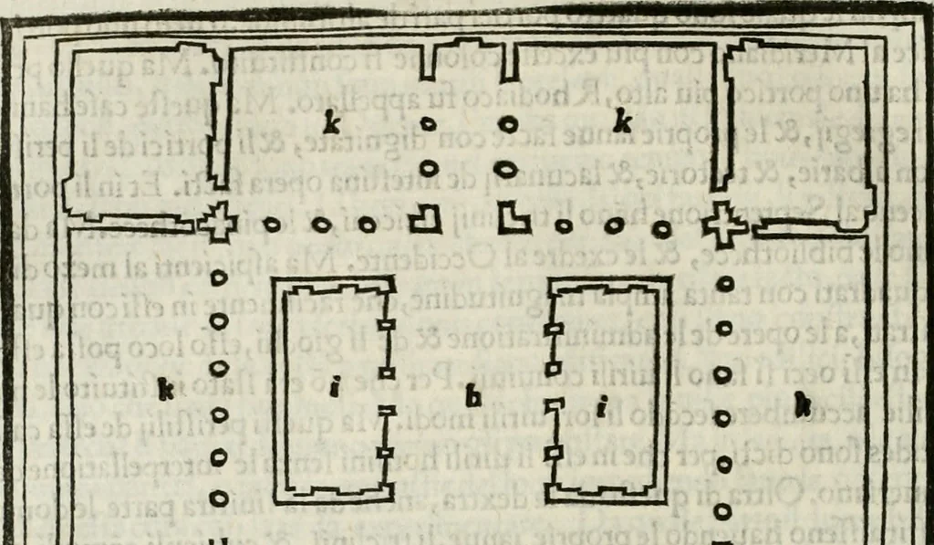 An illustration from M.L. Vitrvuio Pollione De architectura, 1524, leaf 179