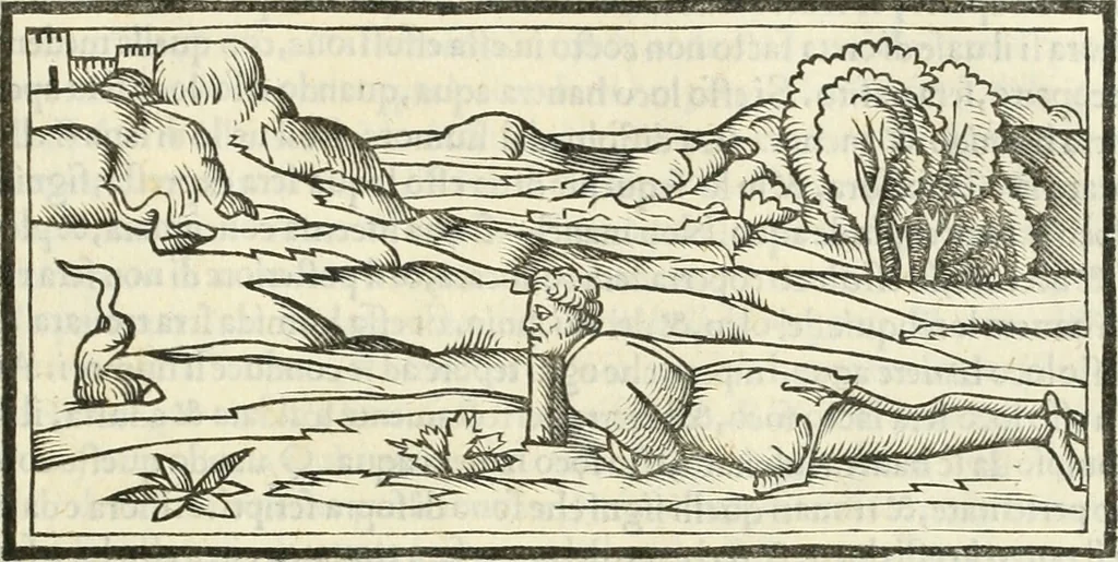 An illustration from M.L. Vitrvuio Pollione De architectura, 1524, leaf 198