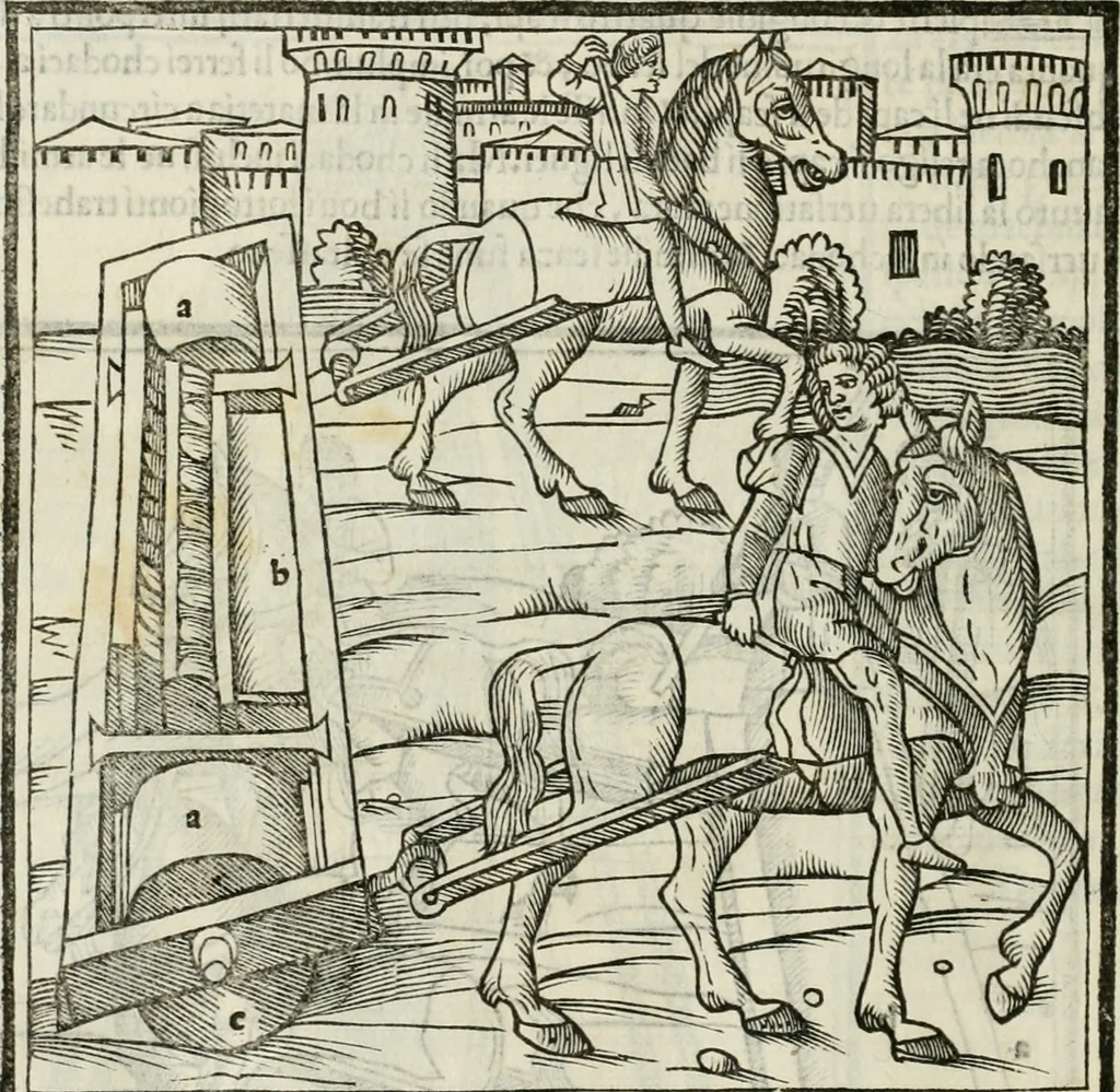 An illustration from M.L. Vitrvuio Pollione De architectura, 1524, leaf 241
