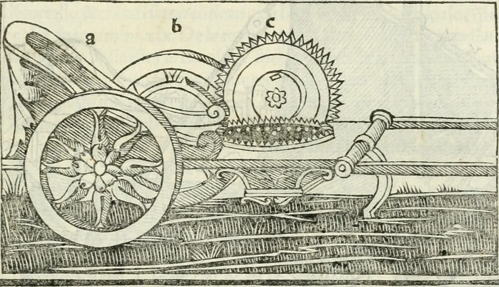 An illustration from M.L. Vitrvuio Pollione De architectura, 1524, leaf 254