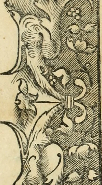 An illustration from M.L. Vitrvuio Pollione De architectura, 1524, leaf 4