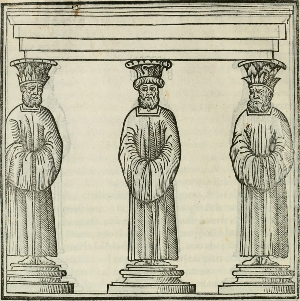 An illustration from M.L. Vitrvuio Pollione De architectura, 1524, leaf 51
